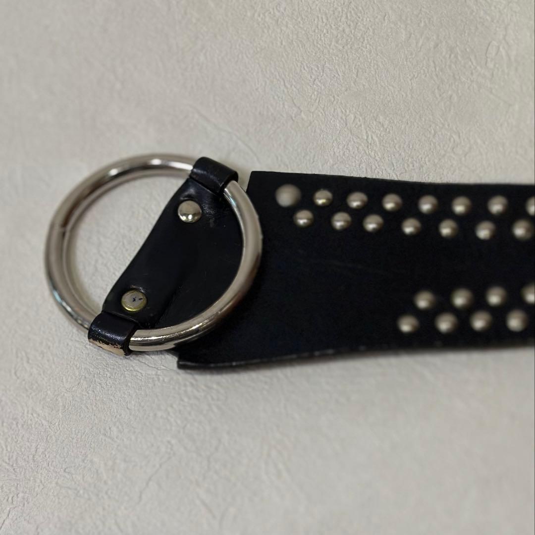 小物 HYSTERIC GLAMOUR archive studs belt Y2K