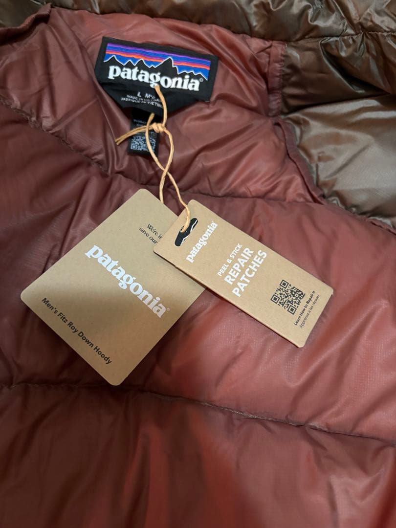 パタゴニア フィッツロイダウンフーディ MRLB 新品 Lサイズ