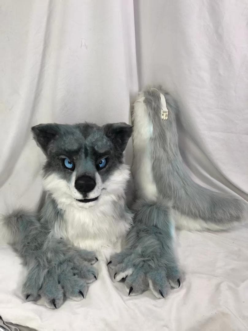 るるもか　在庫あり　犬　狼　ケモノ　着ぐるみ　マスク　コスプレ