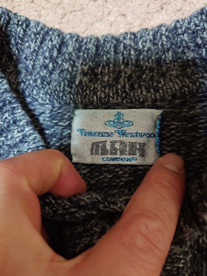 90s Vivienne Westwood MAN ウールセーター イタリア製