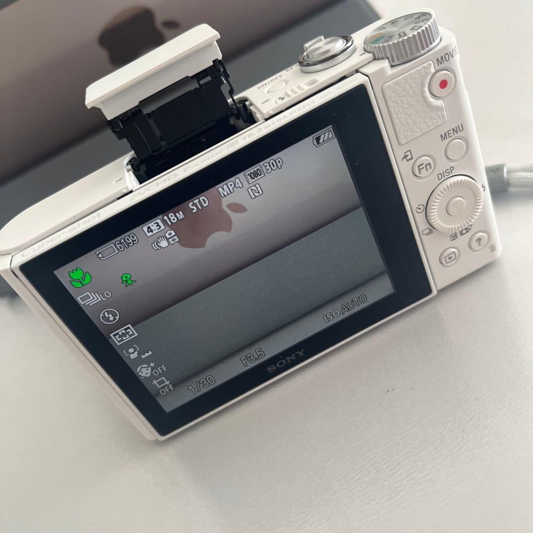 美品 Sony DSC-WX500 ホワイト 使用少なめ