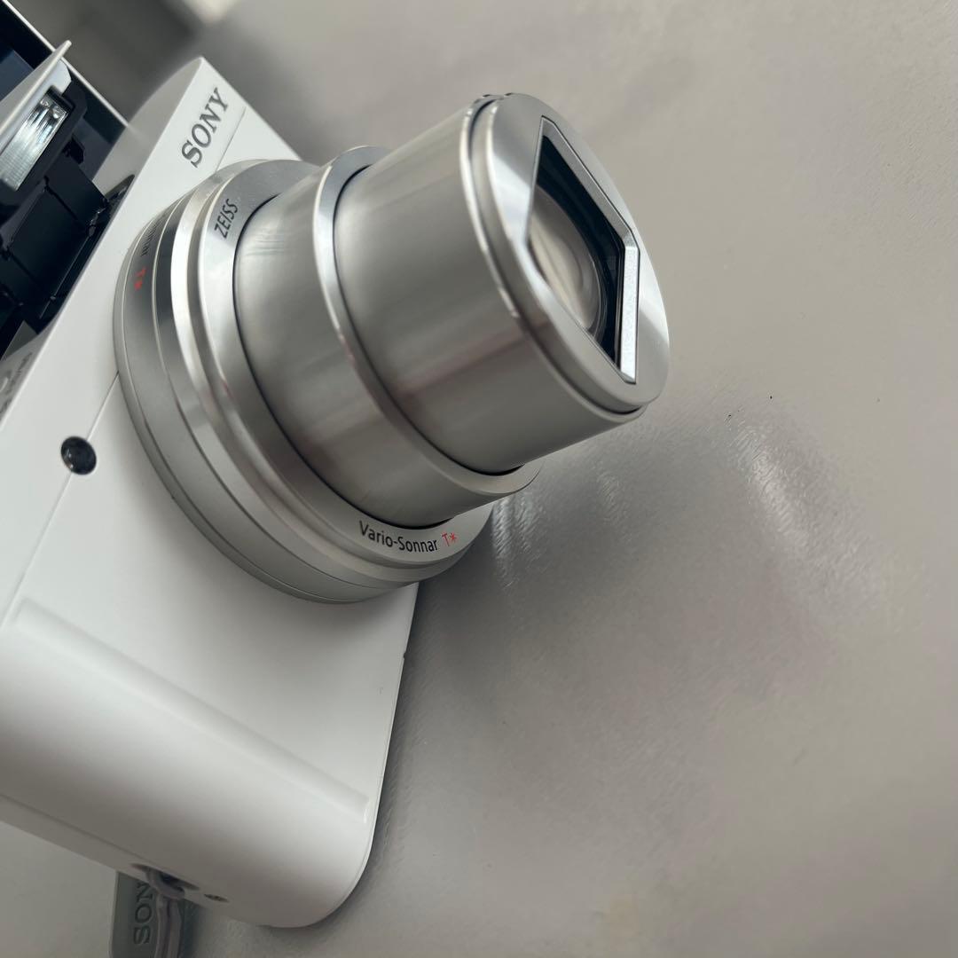 美品 Sony DSC-WX500 ホワイト 使用少なめ