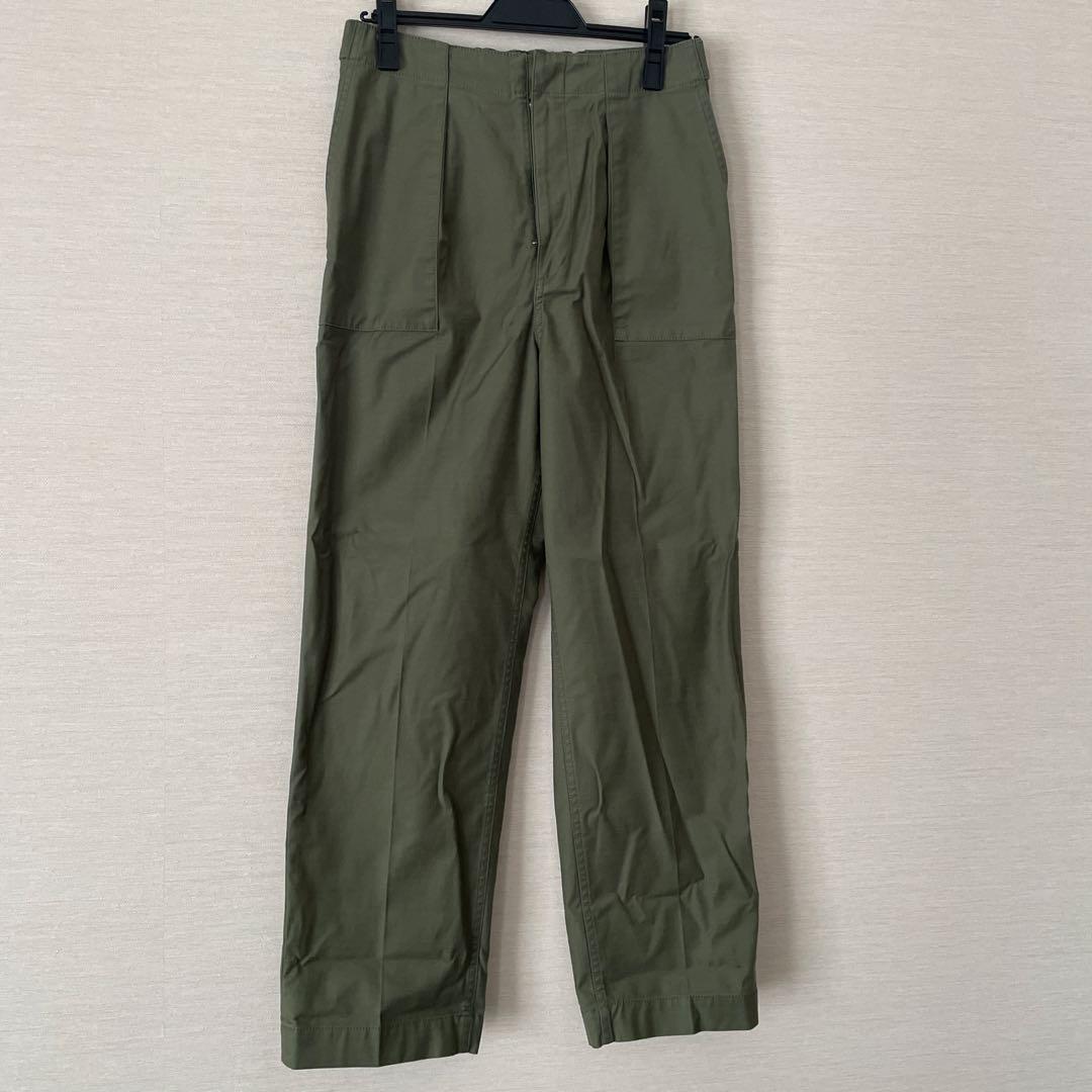 Spick and Span 未使用 パックサテンイージーカーゴパンツ