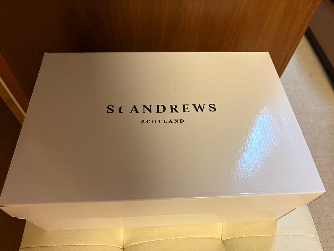 【新品格安・半額以下】セントアンドリュース　ゴルフシューズ　靴袋付き