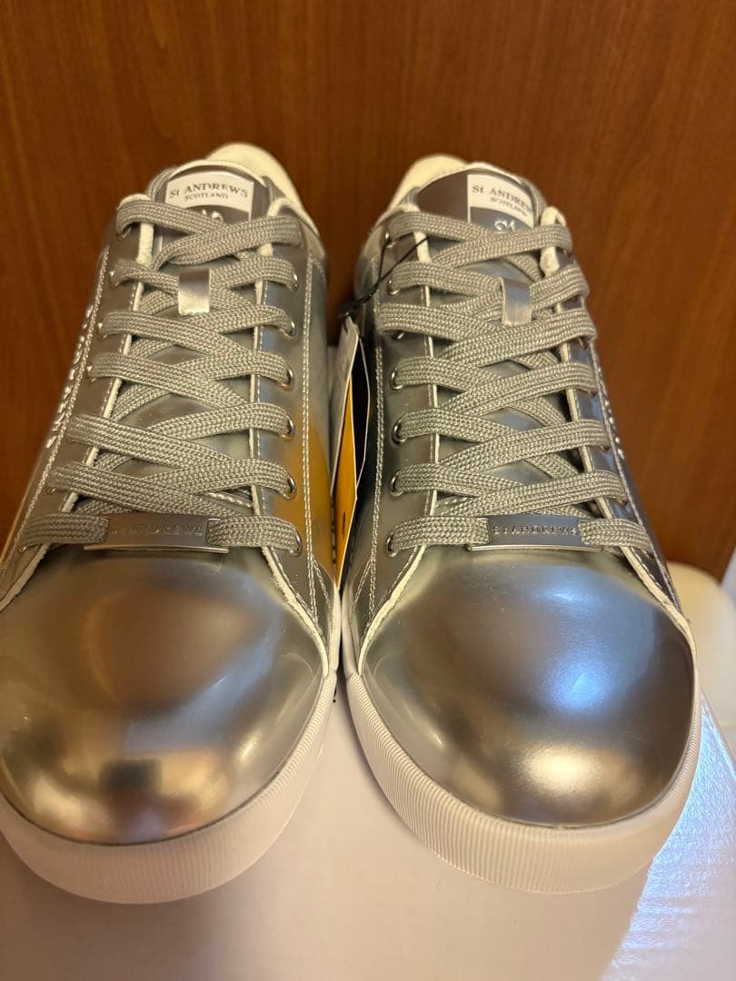 【新品格安・半額以下】セントアンドリュース　ゴルフシューズ　靴袋付き