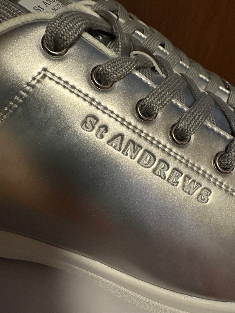 【新品格安・半額以下】セントアンドリュース　ゴルフシューズ　靴袋付き