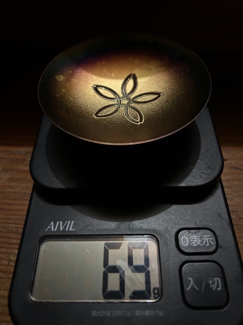 純銀　1000 銀杯　69g