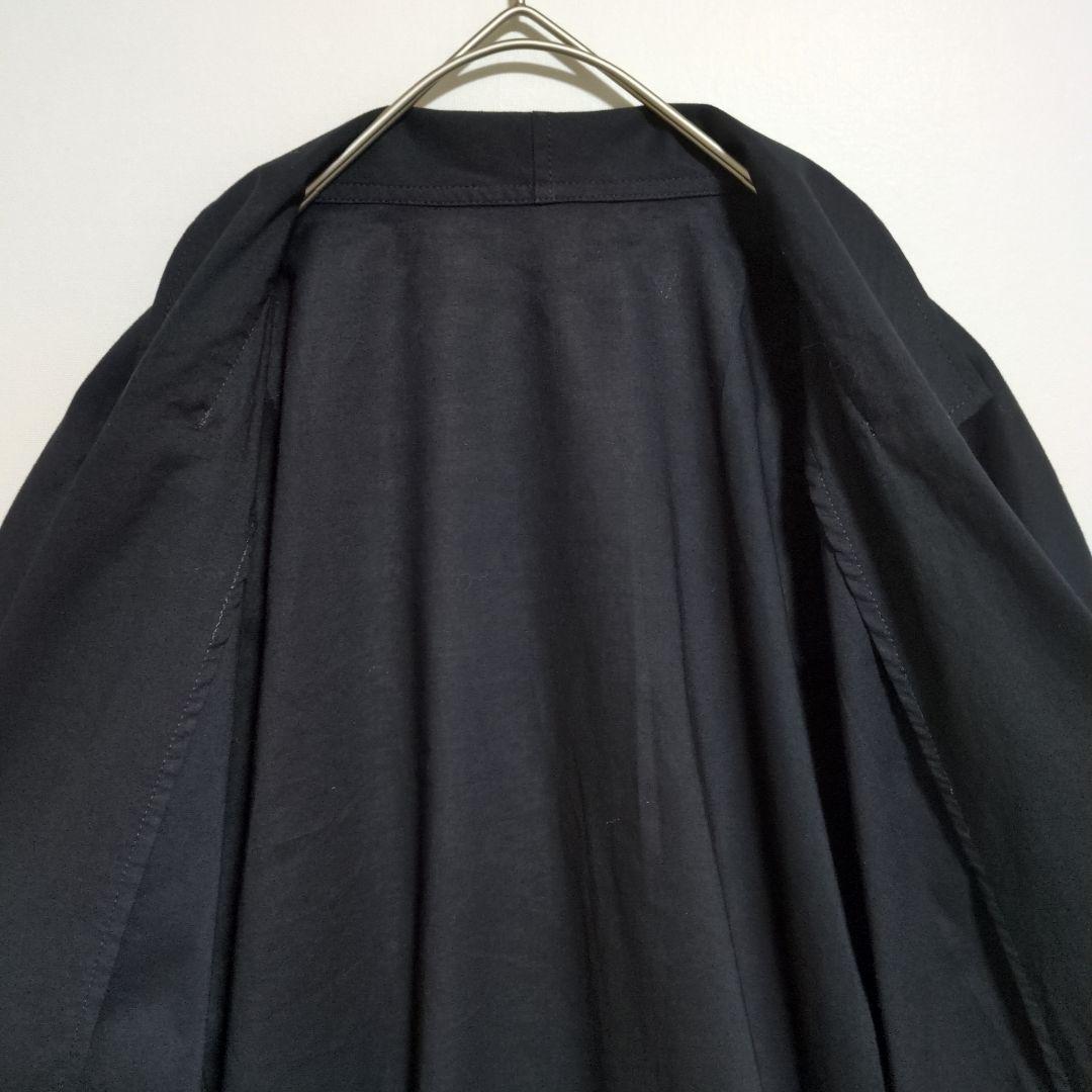 美品　ヨウジヤマモトプールオム　シャツジャケット　19SS　黒　ビックシルエット