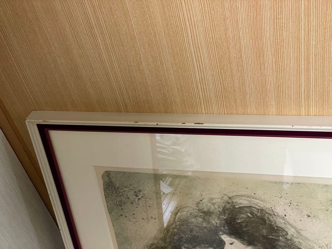 貴重　ベルナールシャロワ　リトグラフ画家サインあり。