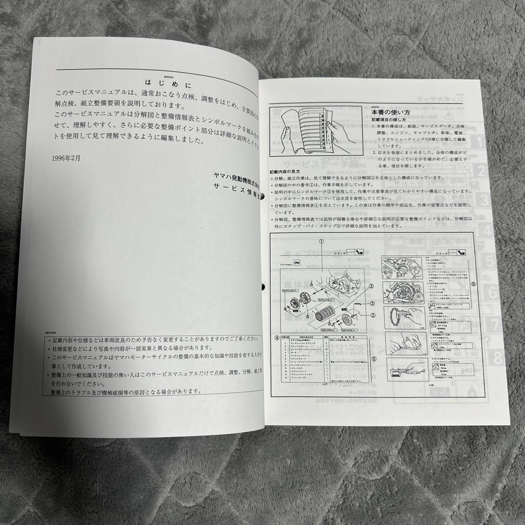 YAMAHA XVS400 ドラッグスター400サービスマニュアル