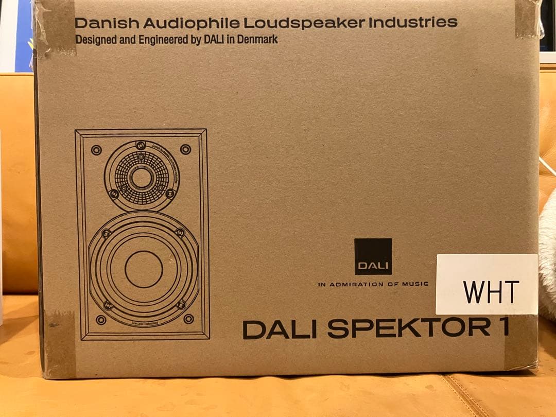 箱付き　DALI SPEKTOR1 ホワイト ブックシェルフスピーカー