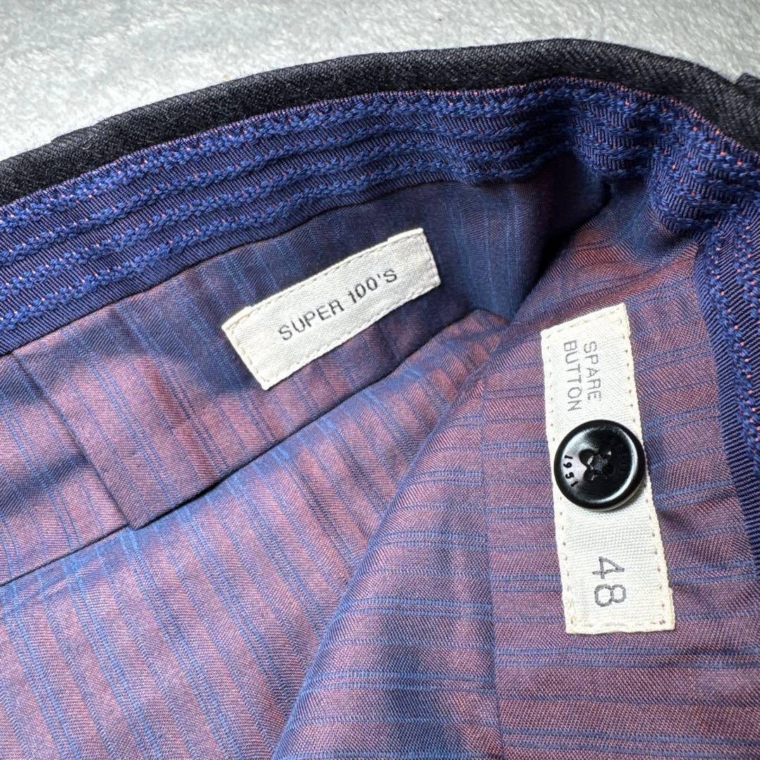 97 未使用　秋冬　インコテックス　スラックス　グレー　48 L