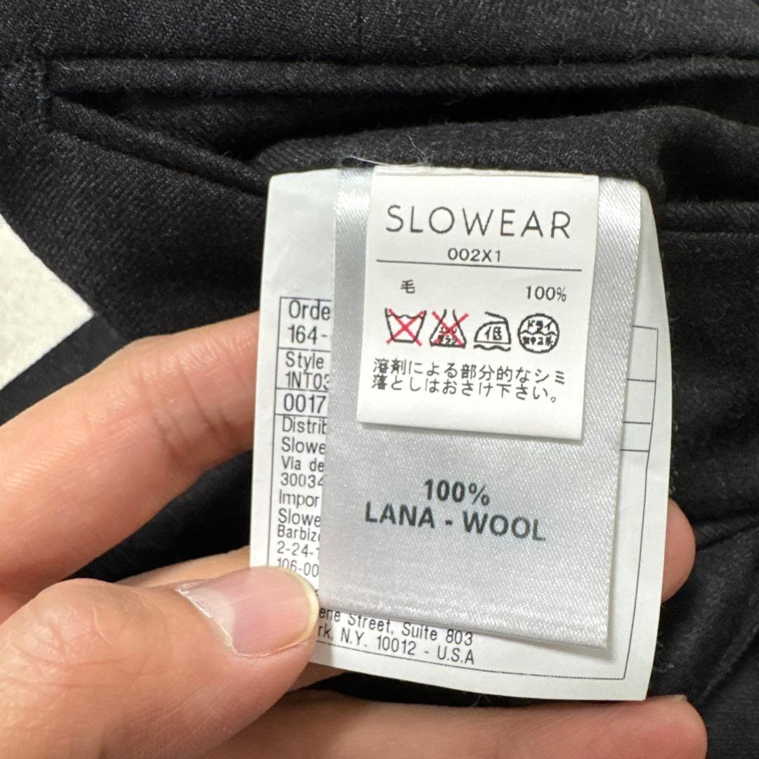 97 未使用　秋冬　インコテックス　スラックス　グレー　48 L