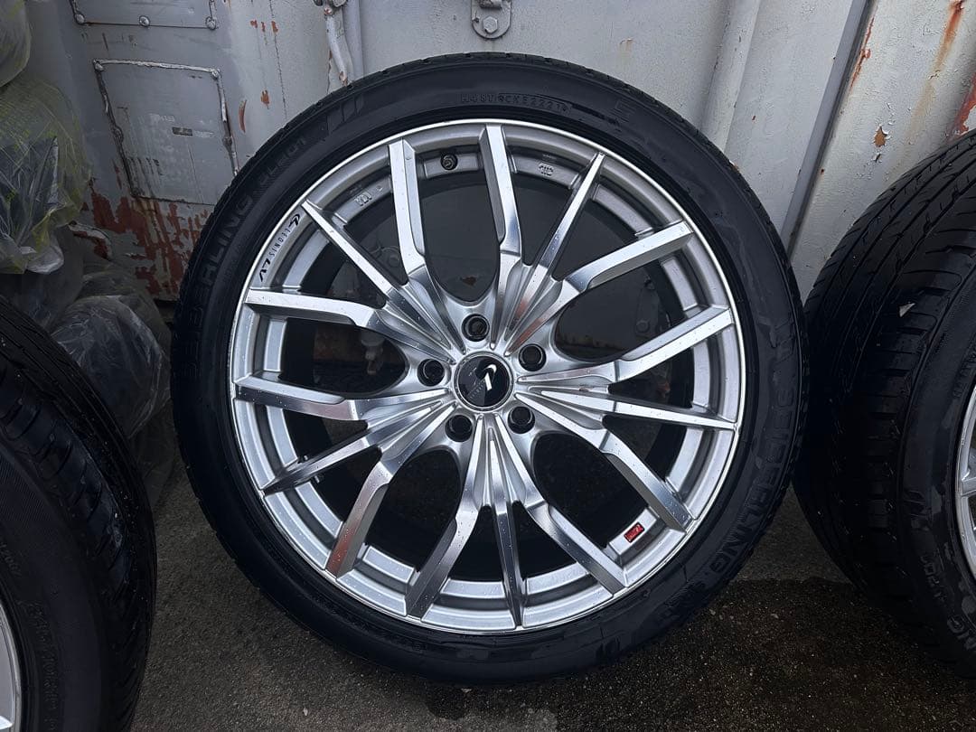 レオニスLV 19インチ 5H114.3 4本セット(タイヤ付き)