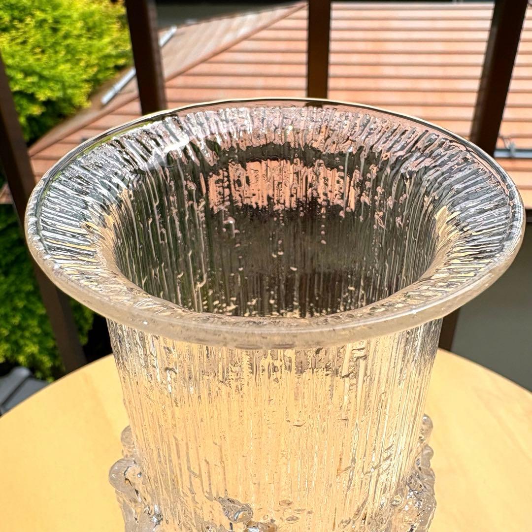 タピオヴィルカラ　アルニカ　ヴィンテージ　イッタラ　ヌータヤルヴィ　花瓶