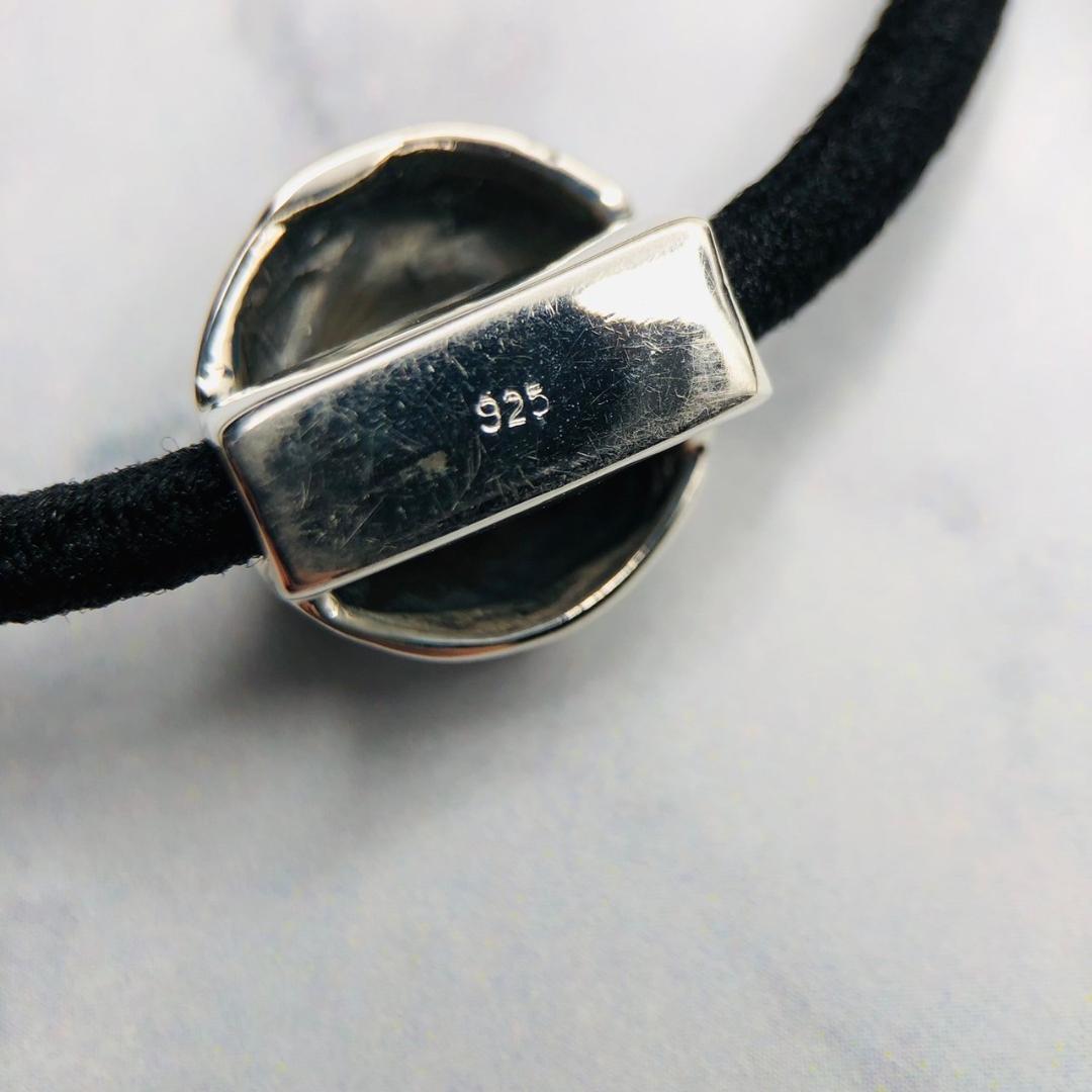 シルバー925 ヘアゴム　BSフレア　人気　新品　3-35