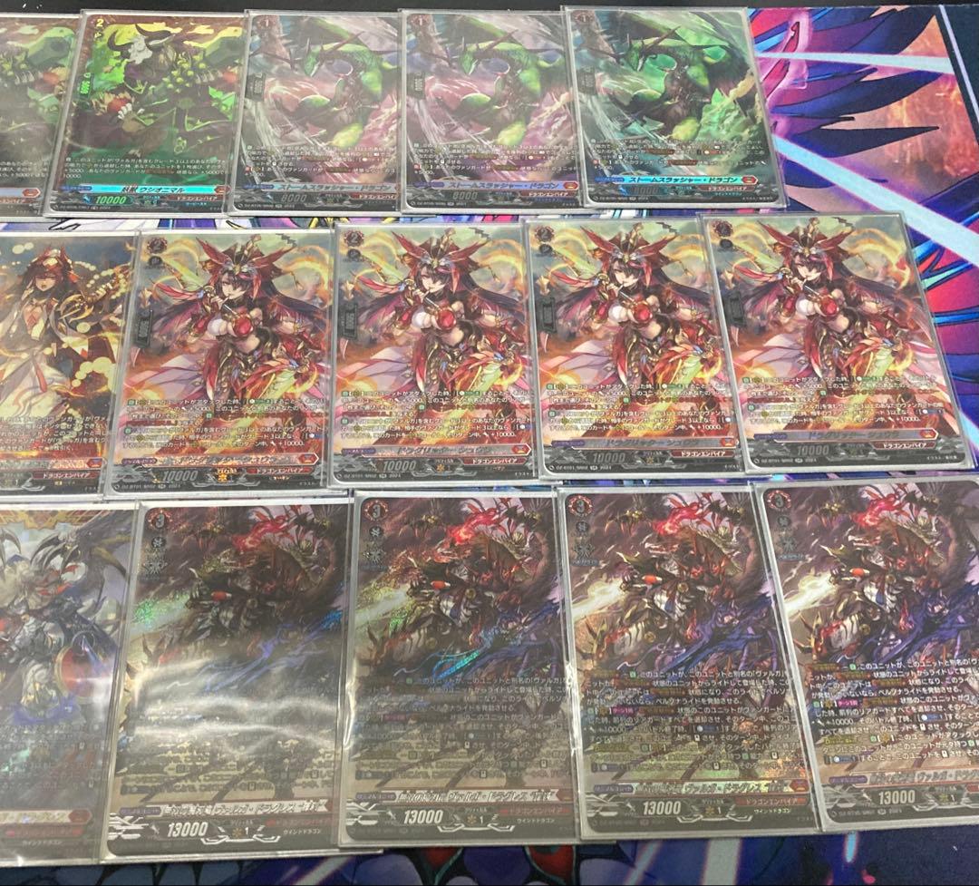 ヴァンガード ヴァルガ　デッキ　パーツ　羅刹　SR