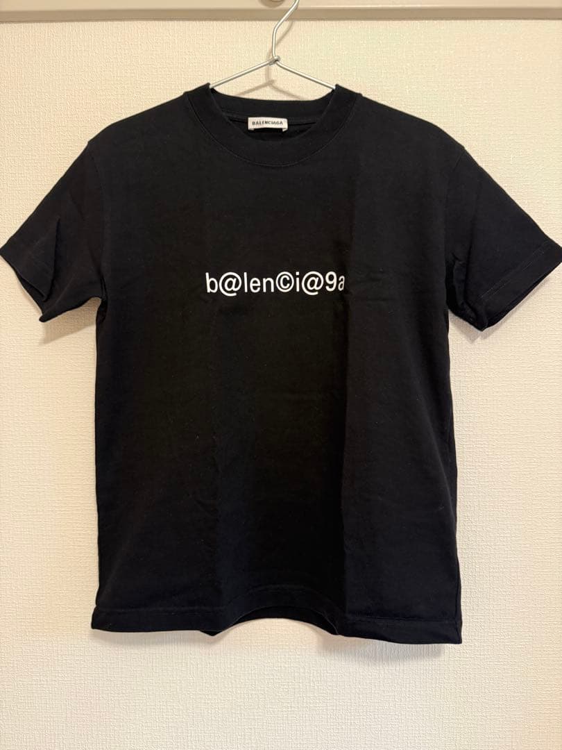 BALENCIAGA バレンシアガ ロゴ Tシャツ 黒