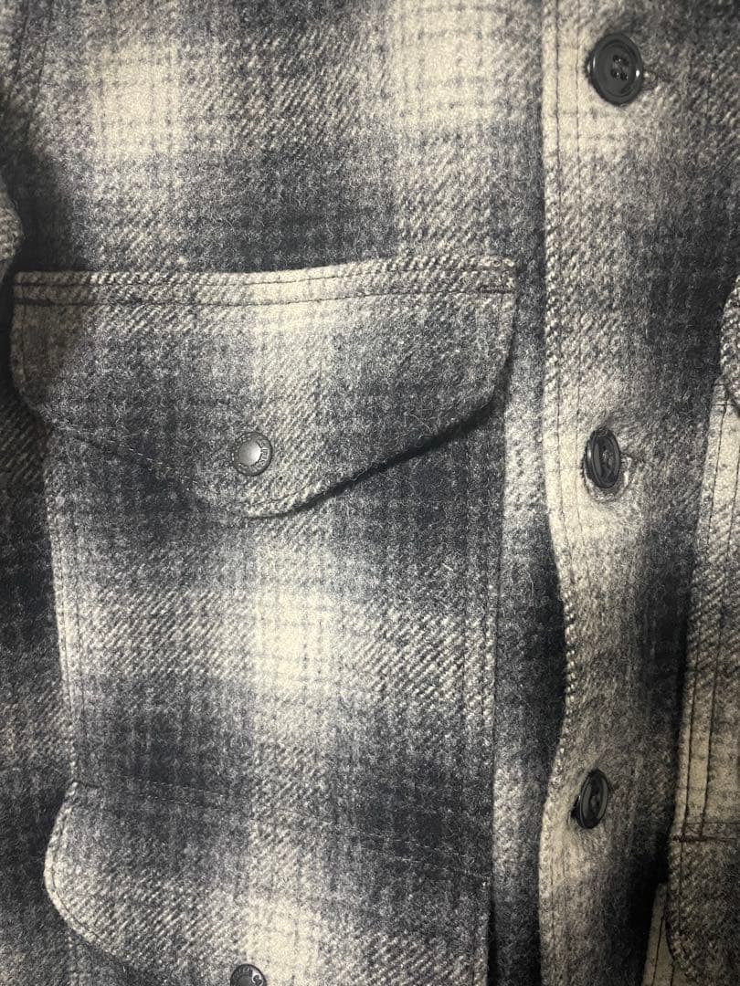 【限定モデル】FILSON オンブレチェック マッキーノクルーザージャケット　S