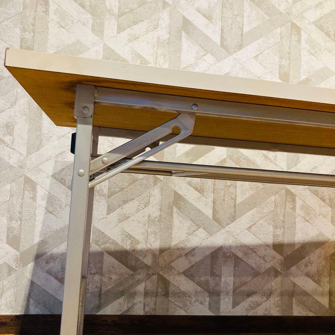 長机　折りたたみ机　テーブル　会議机　フリーマーケット　ホワイト