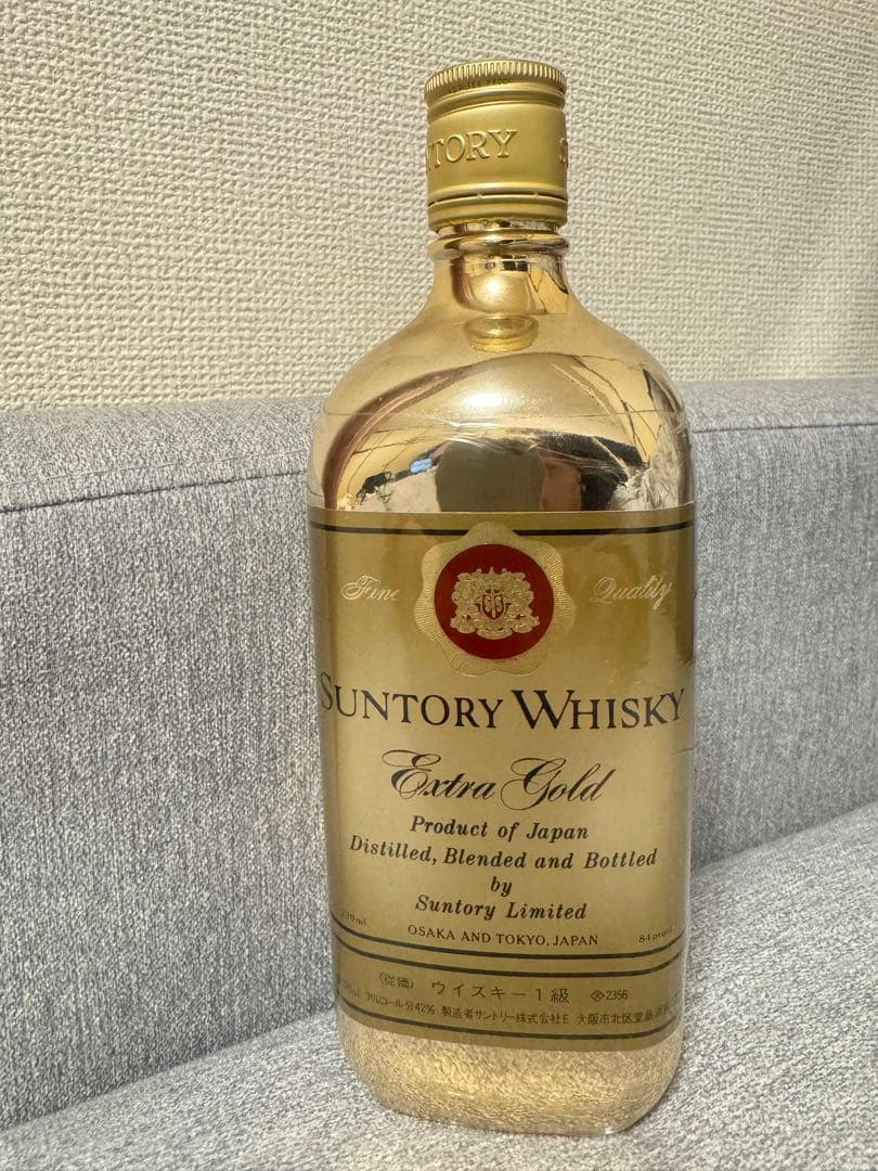 ゴールドボトル　サントリーウイスキー エクストラゴールド 42度 720ml