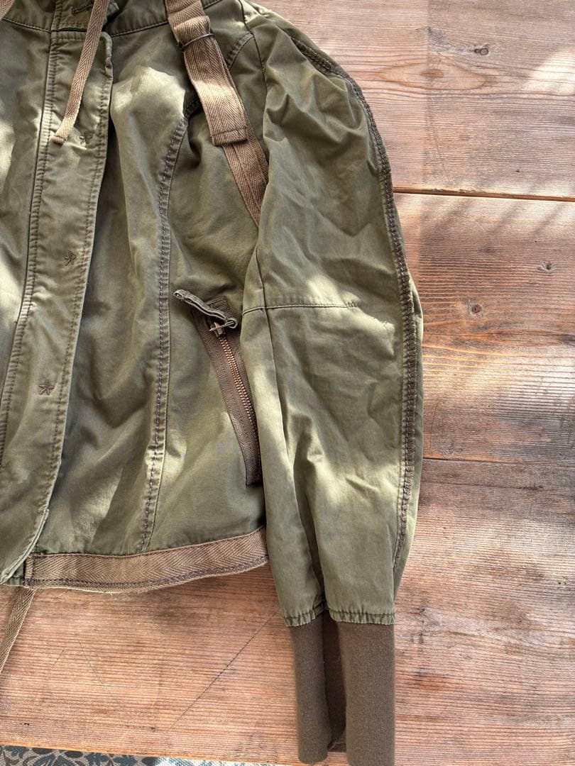 ジャケット・アウター 00s archive GIRBAUD flight jacket