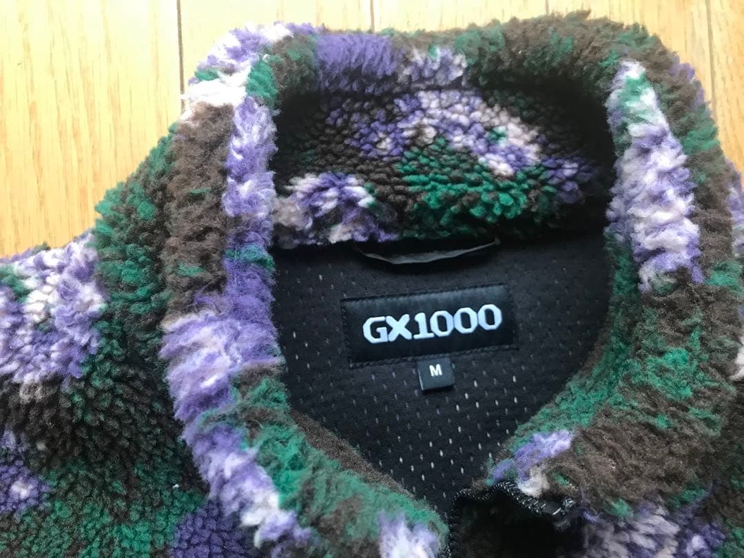 トップス GX1000 SHERPA VEST / FLORAL