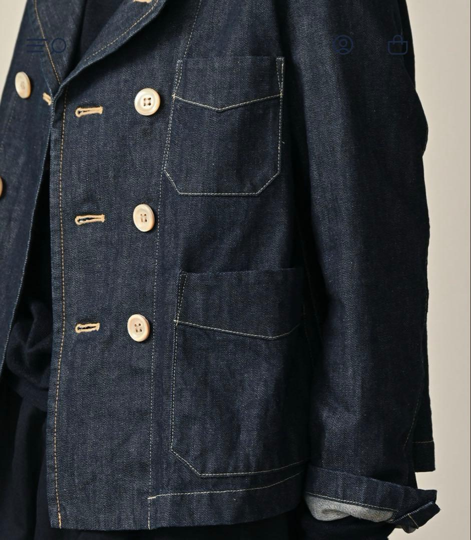 最終価格45R20252026新作デニムアニーダブルジャケット濃完売品新品未使用