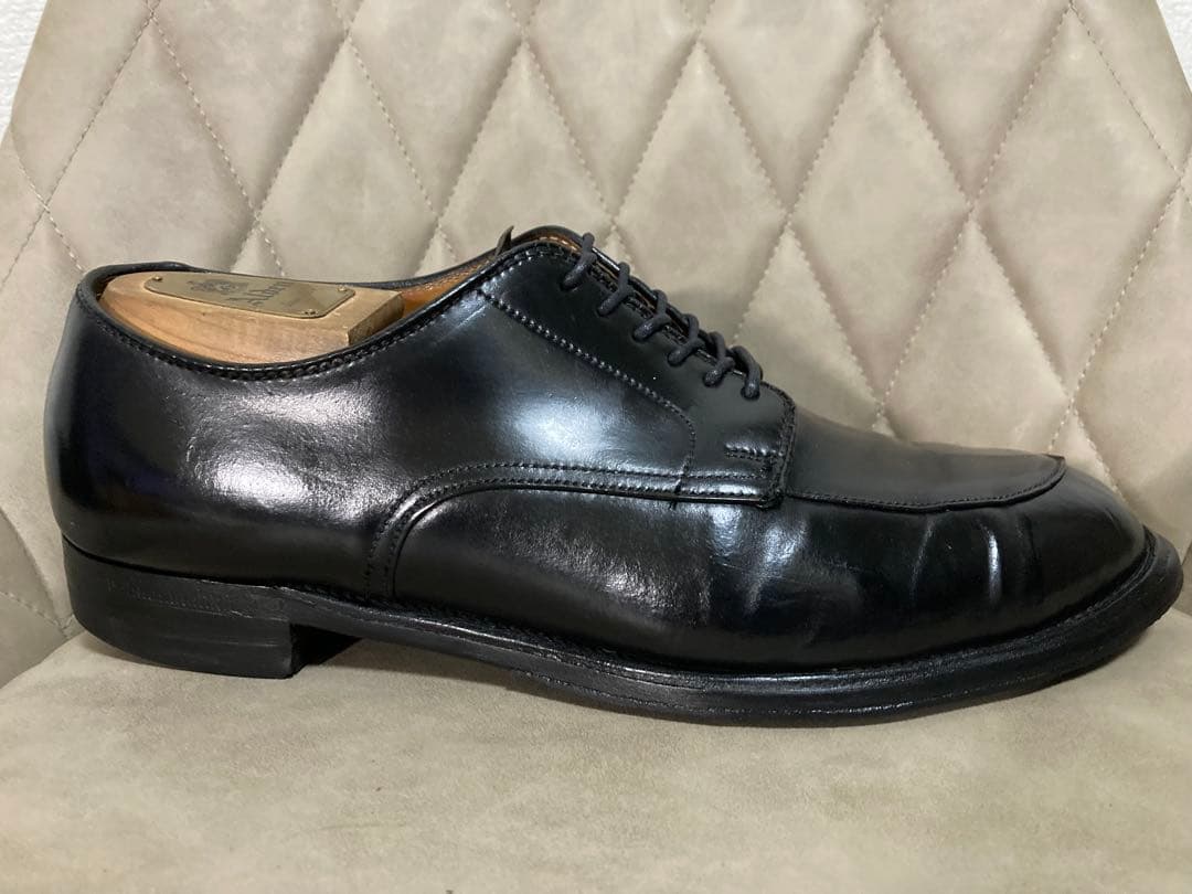 Alden オールデン　コードバン　Vチップ モディファイドラスト　黒　26cm