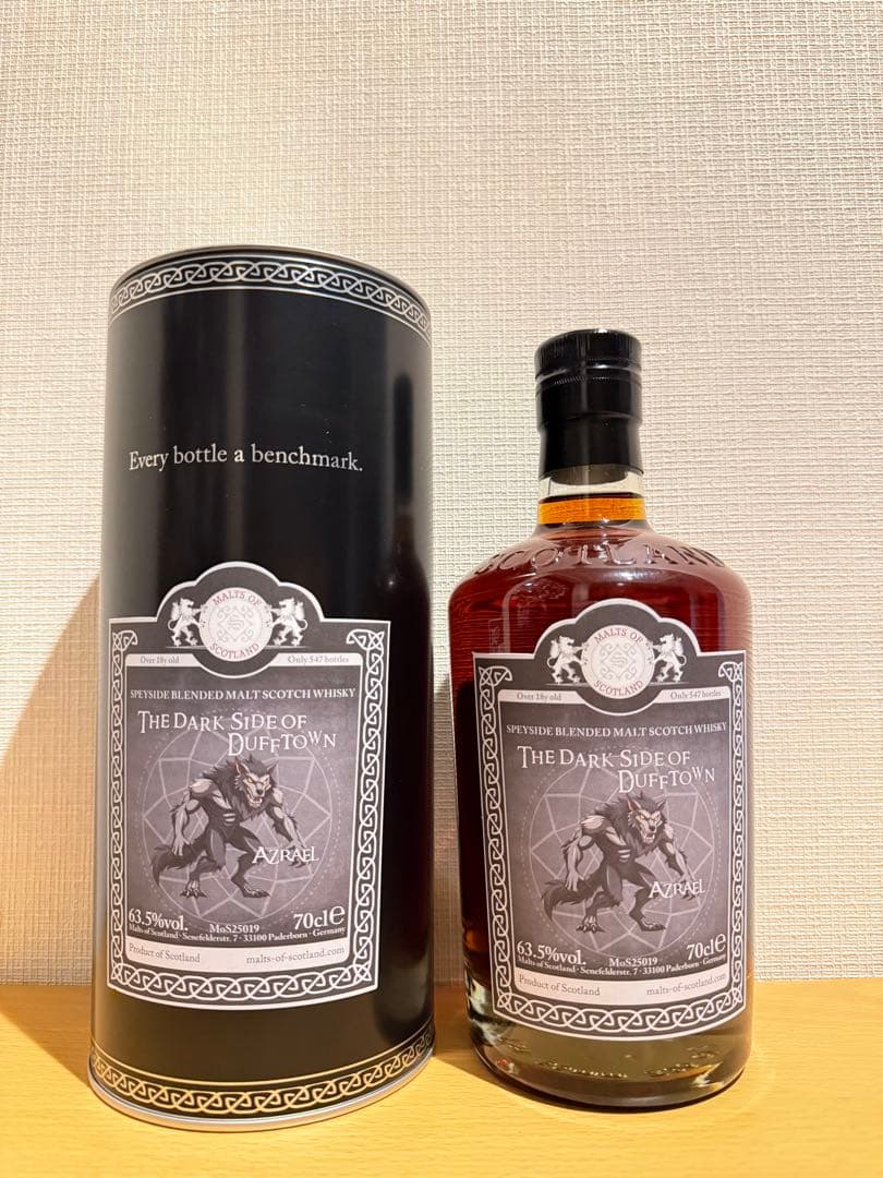 ウイスキー The Dark Side Of Dufftown AZRAEL MoS