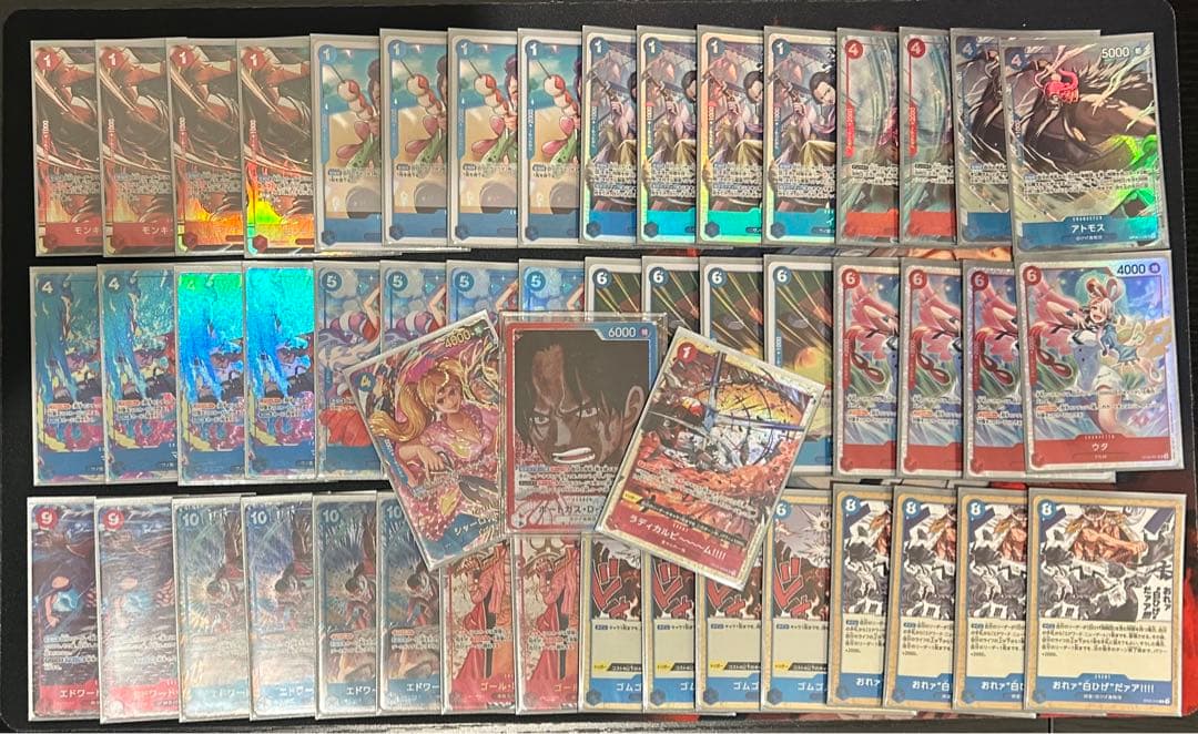 ワンピースカード　赤青エースデッキ