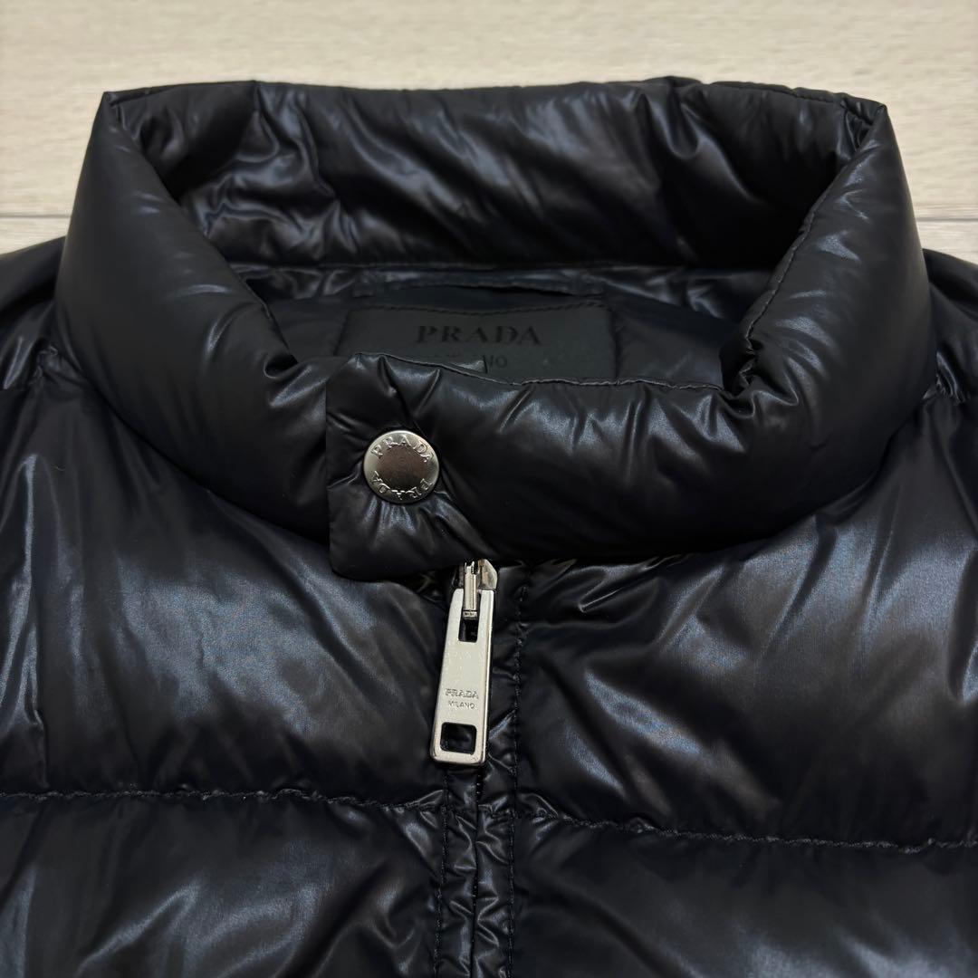 ジャケット・アウター PRADA triangle logo nylon down vest