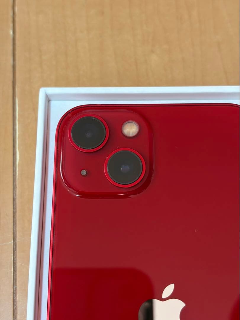Apple iPhone 13 (PRODUCT)RED 本体　美品