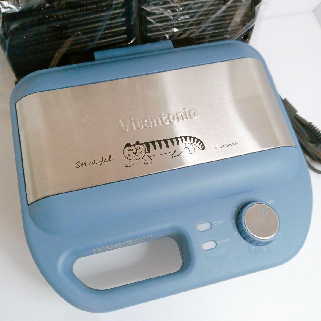 廃盤 コラボ リサラーソンVitantonio ワッフルホットサンドメーカー