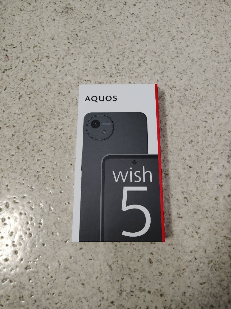 AQUOS wish5 (A502SH) Sumi　128ギガ