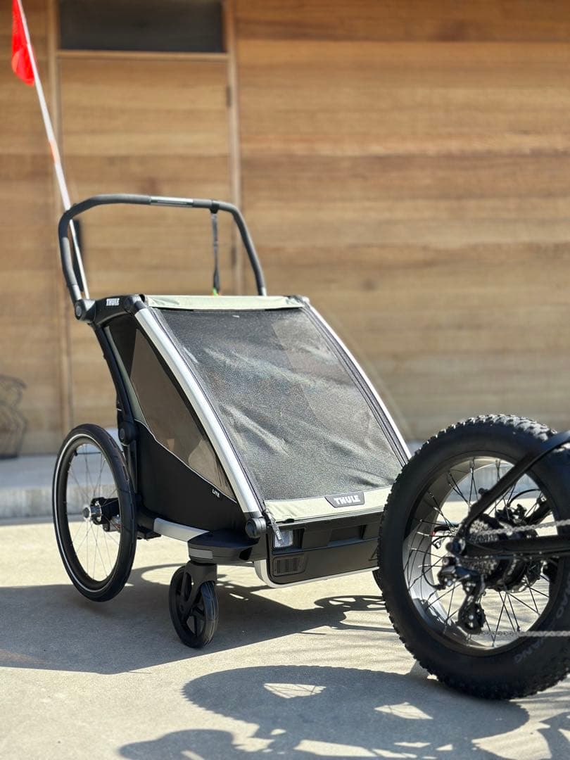 【美品】Thule Chariot Lite2チャイルドトレーラー