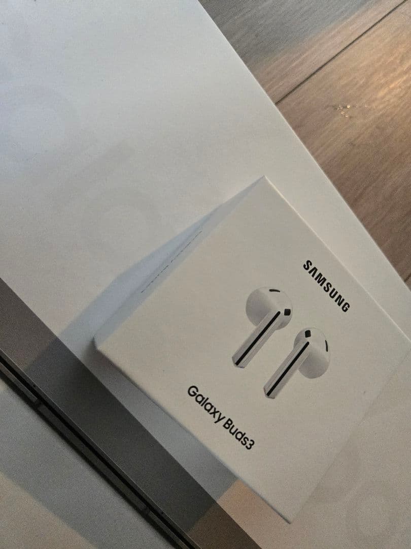 Samsung Galaxy Buds3 ワイヤレスイヤホン ホワイト　未開封