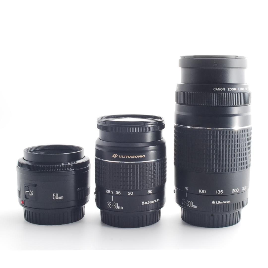 Canon EOS 6D mark II✨トリプルレンズ　一眼レフ　スマホ転送