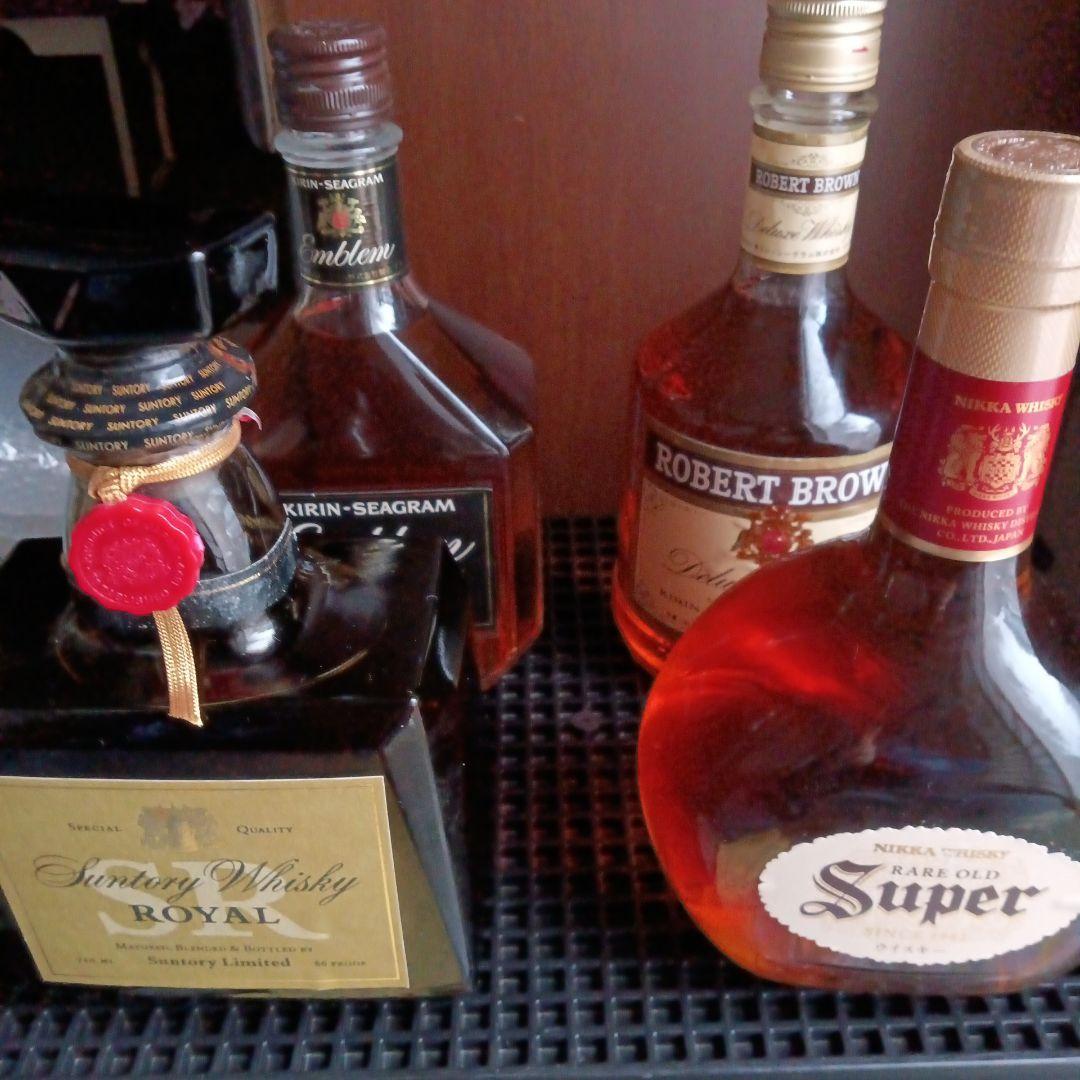 国産ウイスキー 4点