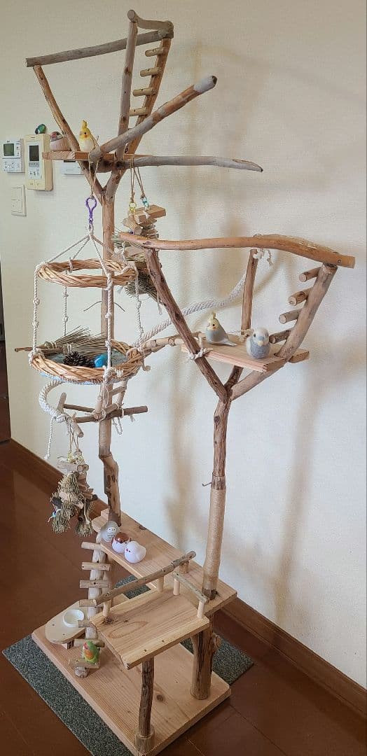 ① タリム様オーダーバードアスレチック　専用ページ　流木　ハンドメイド