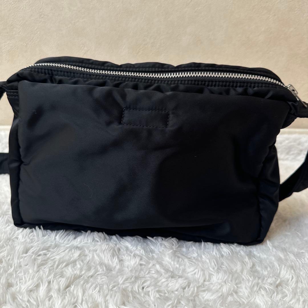 PORTER ポーター　タンカー　新型　二層式　ショルダー　バッグ　ブラック