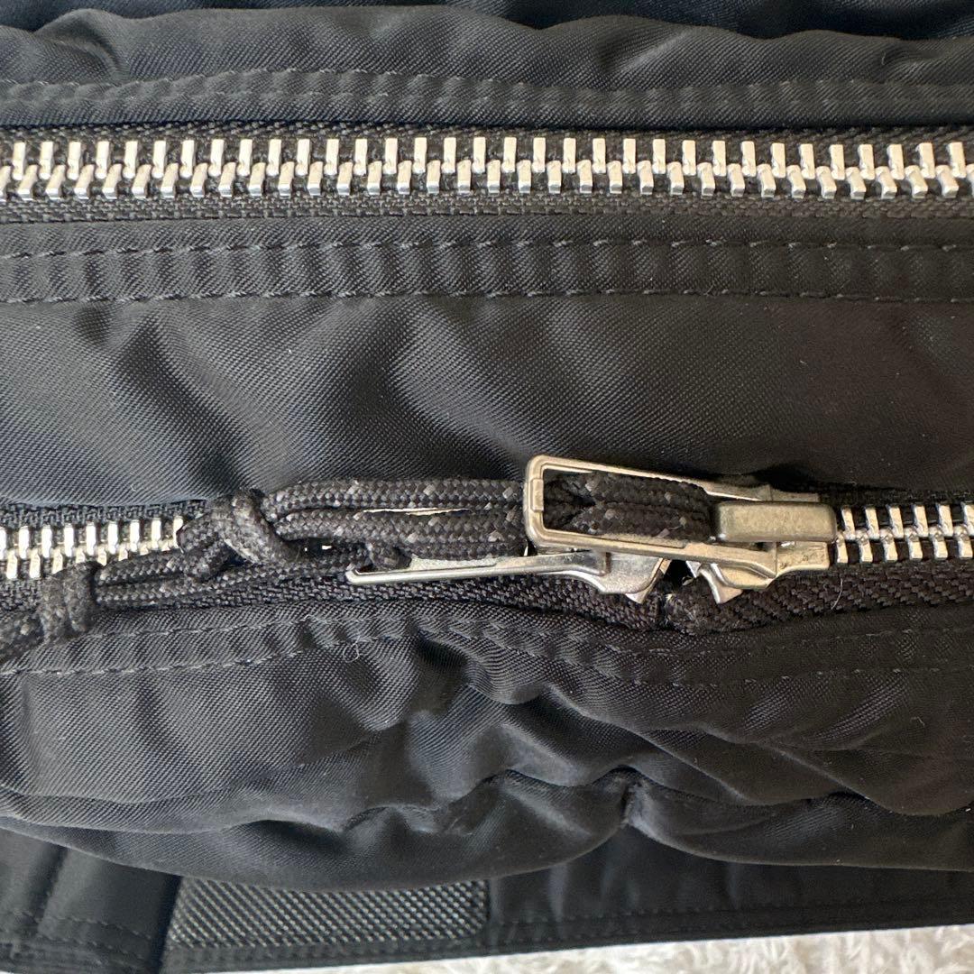 PORTER ポーター　タンカー　新型　二層式　ショルダー　バッグ　ブラック