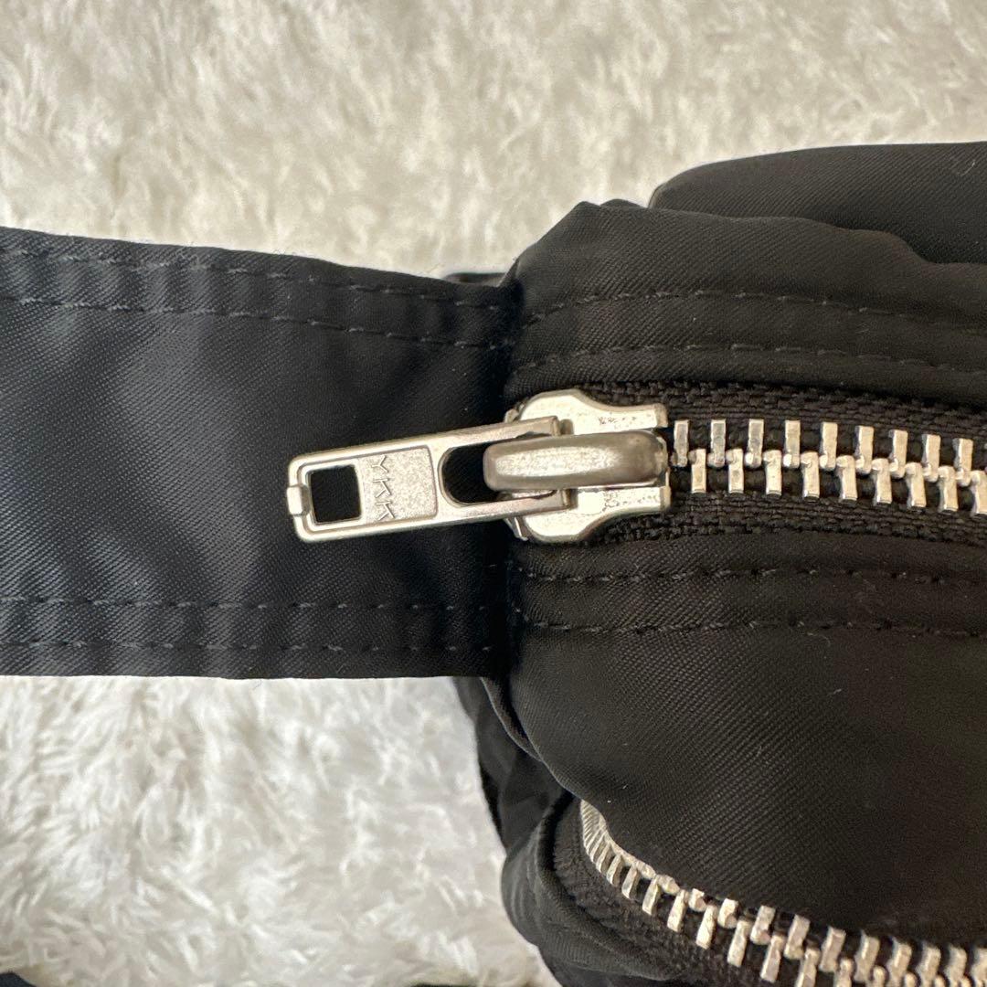 PORTER ポーター　タンカー　新型　二層式　ショルダー　バッグ　ブラック