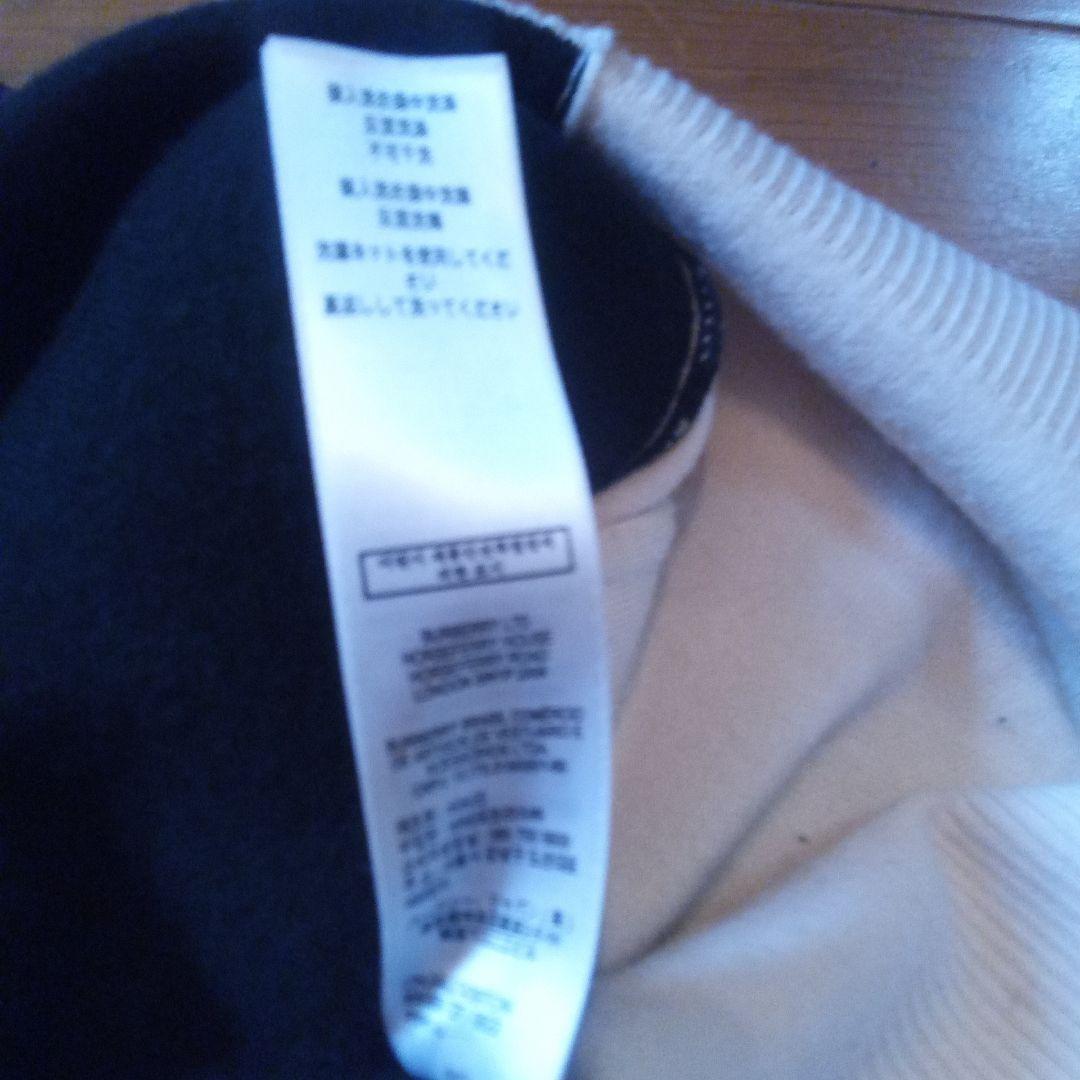 BURBERRY カーディガン 12Y ホワイト/ブラック