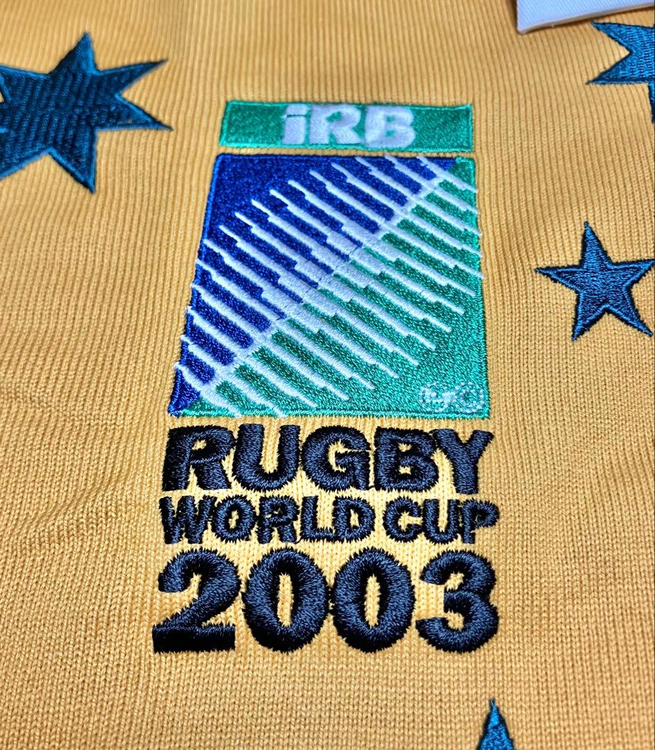 新品 2003年オーストラリアラグビーワールドカップ オーセンティックジャージ