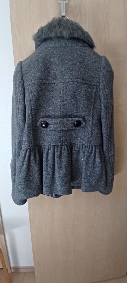 BURBERRYBLUE LABELバーバリーブルーレーベル　グレー　コート