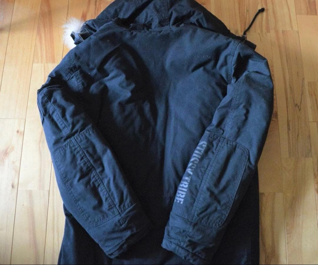 激レア! STUSSY N3Bタイプジャケット ブラック vintage