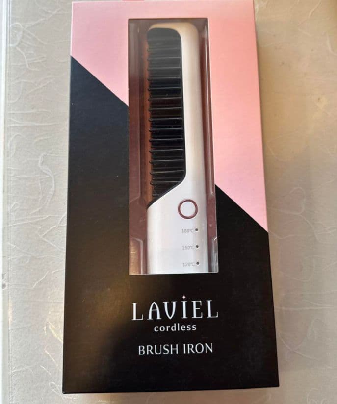 LAVIEL コードレス ブラシアイロン