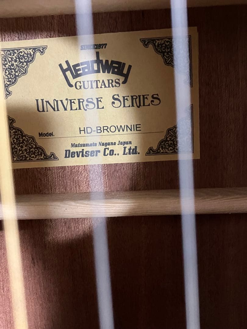 ヘッドウエイ　HD-BROWNIE エレアコ