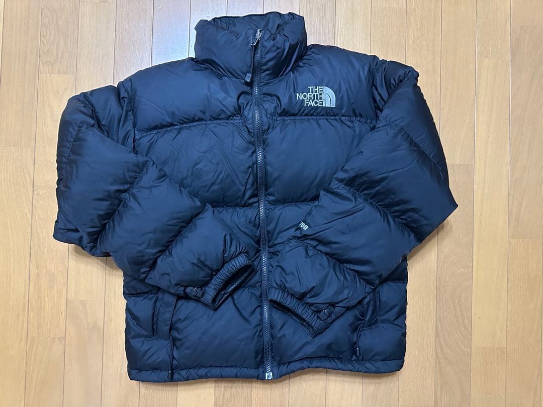 希少 THENORTHFACEノースフェイス ヌプシダウン センターロゴ